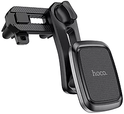 Держатель магнитный Hoco Leader Double air outlet CA57 Black/Grey