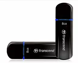 Флешка Transcend JetFlash 600 8Gb (TS8GJF600) Black/blue