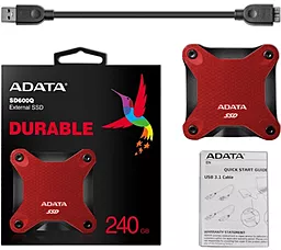 SSD Накопитель ADATA SD600Q 240 GB (ASD600Q-240GU31-CRD) Red - миниатюра 3