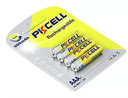 Акумулятор PKCELL AAA/HR03 600mAh 4шт 1.2 V
