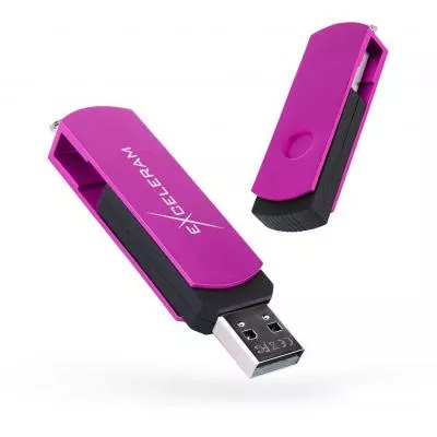 Флешка Exceleram 16GB P2 Series USB 2.0 (EXP2U2PUB16) Purple - фото 6