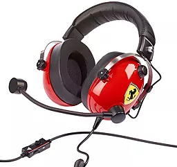 Наушники Thrustmaster T.Racing Scuderia Ferrari Edition Gaming - миниатюра 3