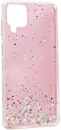 Чехол Epik Star Glitter Samsung A125 Galaxy A12 Clear/Pink