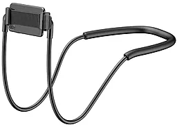 Гибкий держатель Baseus New Neck-Mounted Lazy Bracket Black (SUJG-ALR01) - фото Гибкий держатель Baseus New Neck-Mounted Lazy Bracket Black (SUJG-ALR01)