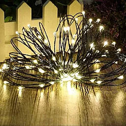 Светодиодная гирлянда ColorWay 50LED (CW-G-50L5NU) 5м, USB, 8 функций Warm White - фото Светодиодная гирлянда ColorWay 50LED (CW-G-50L5NU) 5м, USB, 8 функций Warm White