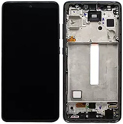 Дисплей Samsung Galaxy A52s A528 с тачскрином и рамкой, (TFT, без функции отпечатка пальца), Black - фото Дисплей Samsung Galaxy A52s A528 с тачскрином и рамкой, (TFT, без функции отпечатка пальца), Black