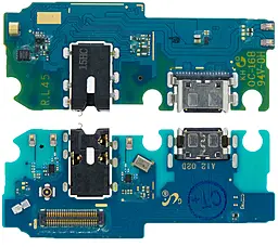 Нижняя плата Samsung Galaxy A12 A125 / Galaxy M12 M125 / Galaxy M12 M127 с разъемом зарядки, гарнитуры и микрофоном Original - снят с телефона - фото Нижняя плата Samsung Galaxy A12 A125 / Galaxy M12 M125 / Galaxy M12 M127 с разъемом зарядки, гарнитуры и микрофоном Original - снят с телефона