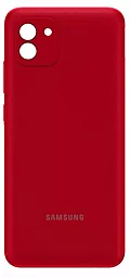Задняя крышка корпуса Samsung Galaxy A03 A035 Original Red