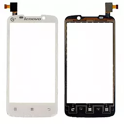 Сенсор (тачскрин) Lenovo A670, A670T White - фото Сенсор (тачскрин) Lenovo A670, A670T White