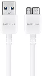Кабель USB Samsung N9000 Galaxy Note 3 (ET-DQ11Y1) White