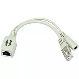 PoE адаптер Mikrotik RBPOE White - фото PoE адаптер Mikrotik RBPOE White