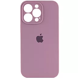 Чехол Silicone Case Full Camera для Apple iPhone 14 Pro Max  Lilac Pride