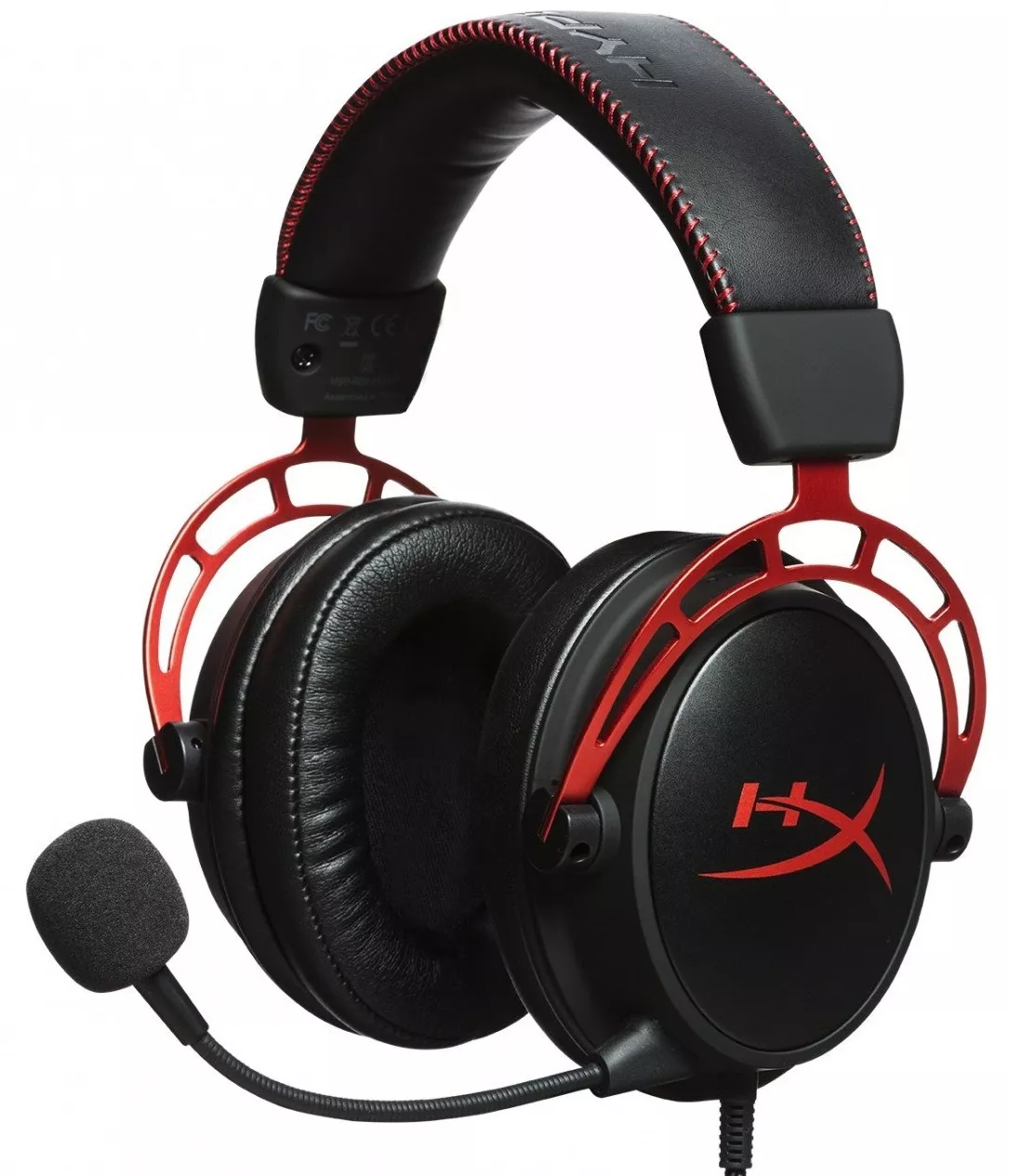 Навушники HyperX Cloud Alpha Black/Red (HX-HSCA-RD/EE) - фото 1