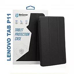 Чехол для планшета BeCover Smart Case для Lenovo Tab P11 Black (705955) - фото Чехол для планшета BeCover Smart Case для Lenovo Tab P11 Black (705955)