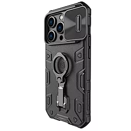 Чехол Nillkin CamShield Armor для Apple iPhone 14 Pro  Черный - миниатюра 2