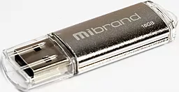 Флешка Mibrand Cougar 16GB USB 2.0 (MI2.0/CU16P1S) Silver - фото Флешка Mibrand Cougar 16GB USB 2.0 (MI2.0/CU16P1S) Silver
