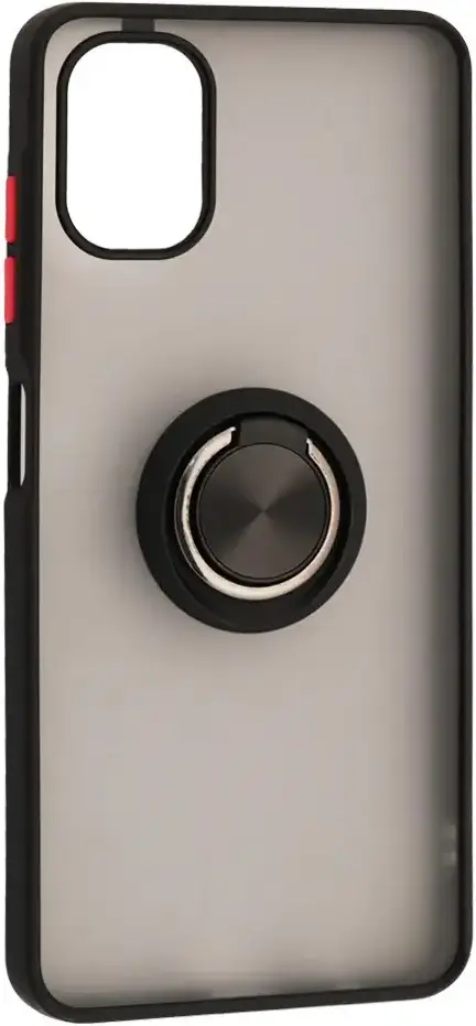 Чехол 1TOUCH Gingle Ring Case для Samsung Galaxy A06 (A065) Black - фото 1