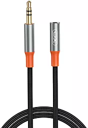 Адаптер XO NB-R269A mini Jack 3.5 M/F cable 1m black