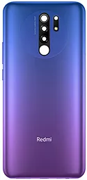 Задняя крышка корпуса Xiaomi Redmi 9 со стеклом камеры Sunset Purple