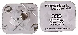 Батарейки Renata SR512SW (335) 1шт