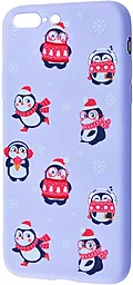 Чехол Wave Fancy Penguins Apple iPhone 7 Plus, iPhone 8 Plus Light Purple