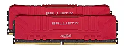 Оперативная память Crucial Crucial Ballistix DDR4 32GB (2x16GB) 3600 MHz (BL2K16G36C16U4R) Red