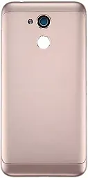 Задняя крышка корпуса Huawei Honor 6A (DLI-TL20, DLI-AL10) со стеклом камеры Rose Gold - фото Задняя крышка корпуса Huawei Honor 6A (DLI-TL20, DLI-AL10) со стеклом камеры Rose Gold