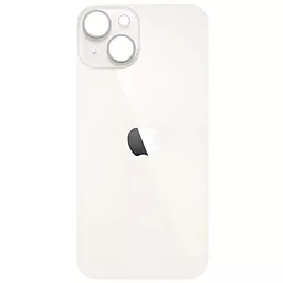 Задняя крышка корпуса Apple iPhone 14 (big hole) Starlight