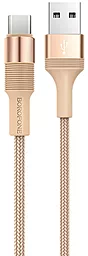 USB Кабель Borofone BX21 USB Type-C 3A Rose/Gold