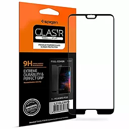 Защитное стекло Spigen Huawei P20 Black (L21GL23079)