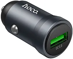 Автомобильное зарядное устройство Hoco Z62 Energy 18w QC3.0 USB-A ports car charger gray - фото Автомобильное зарядное устройство Hoco Z62 Energy 18w QC3.0 USB-A ports car charger gray