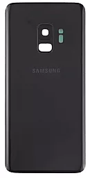 Задняя крышка корпуса Samsung Galaxy S9 G960F со стеклом камеры Original Midnight Black