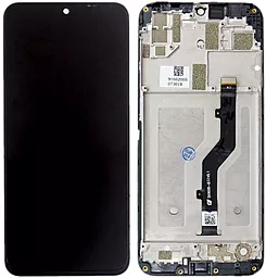Дисплей ZTE Blade A7 2020 (SKI608-B22 V0.1) с тачскрином и рамкой, Black