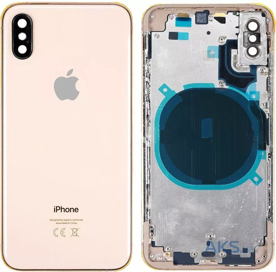 Корпус для Apple iPhone XS Max Original PRC Gold - фото 1