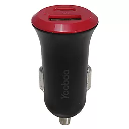 Автомобильное зарядное устройство Yoobao YBCCAR1 2A USB-C/USB-A ports car charger black - фото Автомобильное зарядное устройство Yoobao YBCCAR1 2A USB-C/USB-A ports car charger black
