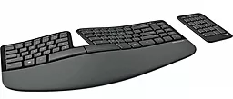 Клавиатура Microsoft Sculpt Ergonomic (5KV-00005) Black - фото Клавиатура Microsoft Sculpt Ergonomic (5KV-00005) Black