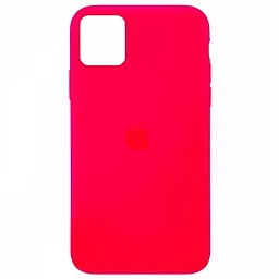 Чохол Silicone Case Full для Apple iPhone 11 Pro Max Shiny Pink