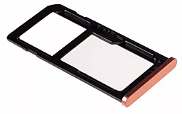 Держатель (лоток) Сим карты Nokia 6 Dual Sim TA-1021 Copper