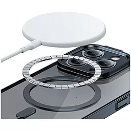 Чехол Baseus Glitter Series Magnetic Case +Glass 0.22mm для Apple iPhone 14 Pro Max Black (ARMC010301) - миниатюра 3