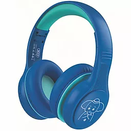 Наушники XO BE26 Childrens Stereo Wireless Headphones Blue - миниатюра 2