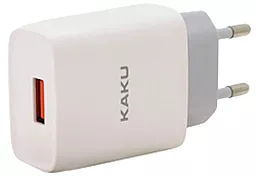Сетевое зарядное устройство iKaku KSC-394 BEICHI 12W 2.4A 1USB-A White - миниатюра 4