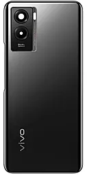 Задняя крышка корпуса Vivo Y55s (2021) со стеклом камеры Black
