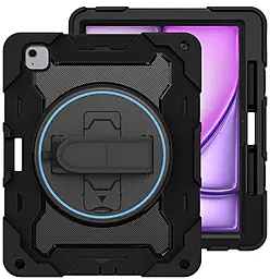 Броньований чохол Becover Horizontal Handle для Apple iPad Air 13" M4 2026 Black (715290) - фото Броньований чохол Becover Horizontal Handle для Apple iPad Air 13" M4 2026 Black (715290)