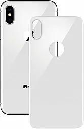 Захисне скло Mocolo 3D Backside Tempered Glass iPhone X Silver (PG1979)