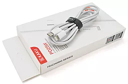 USB PD Кабель iKaku KSC-507 Feichong USB Type-C - Lightning Cable White