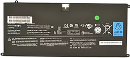 Акумулятор для ноутбука Lenovo IBM L10M4P12 IdeaPad U300s / 14.8V 3700mAh / Original Black