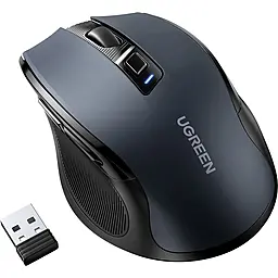 Компьютерная мышка Ugreen MU006 Ergonomic Black (15063) - фото Компьютерная мышка Ugreen MU006 Ergonomic Black (15063)
