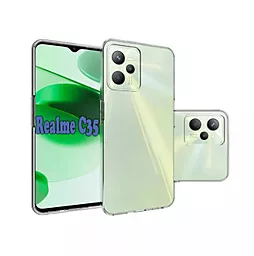 Чехол BeCover для Realme C35 Transparancy (708122) - фото Чехол BeCover для Realme C35 Transparancy (708122)