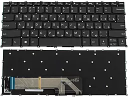Клавиатура для ноутбука Lenovo IdeaPad 5-14 series без рамки Original Black