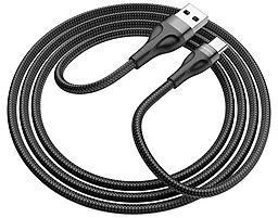 Кабель Borofone BX61 Source USB-A - Type-C 15w 3a 1м cable Black - мініатюра 3 Кабель Borofone BX61 Source USB-A - Type-C 15w 3a 1м cable Black - мініатюра 3